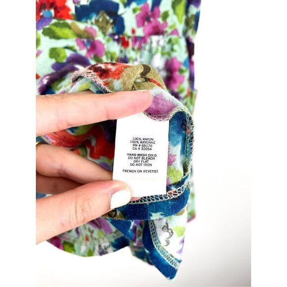 BDG Womens Floral Print Cami Top Mini Dress w/pockets Size S - Picture 8 of 10